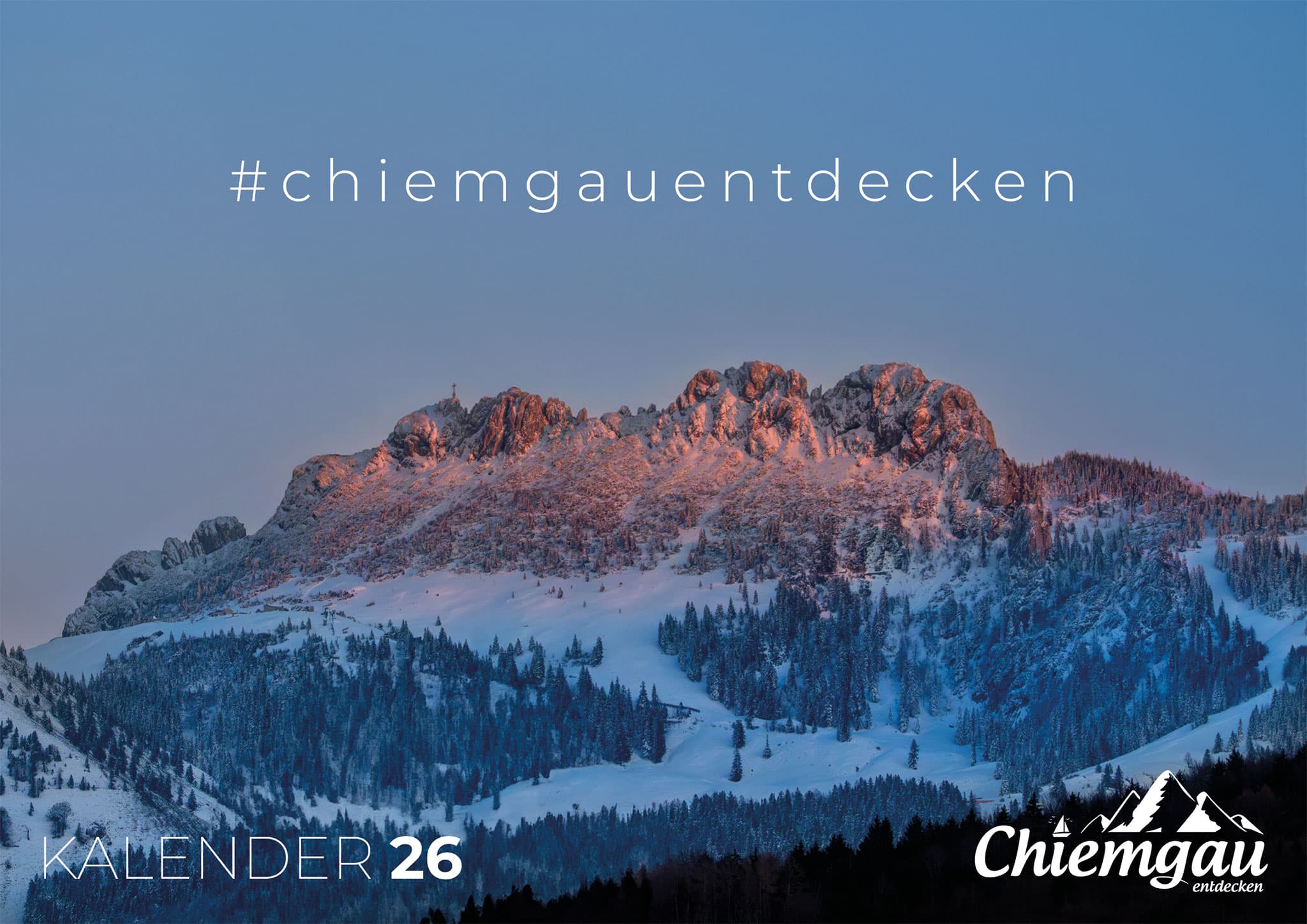 Chiemgau-Kalender 2026 – Ein Jahr voller Bergmomente & Seenzauber (Mängelexemplar)
