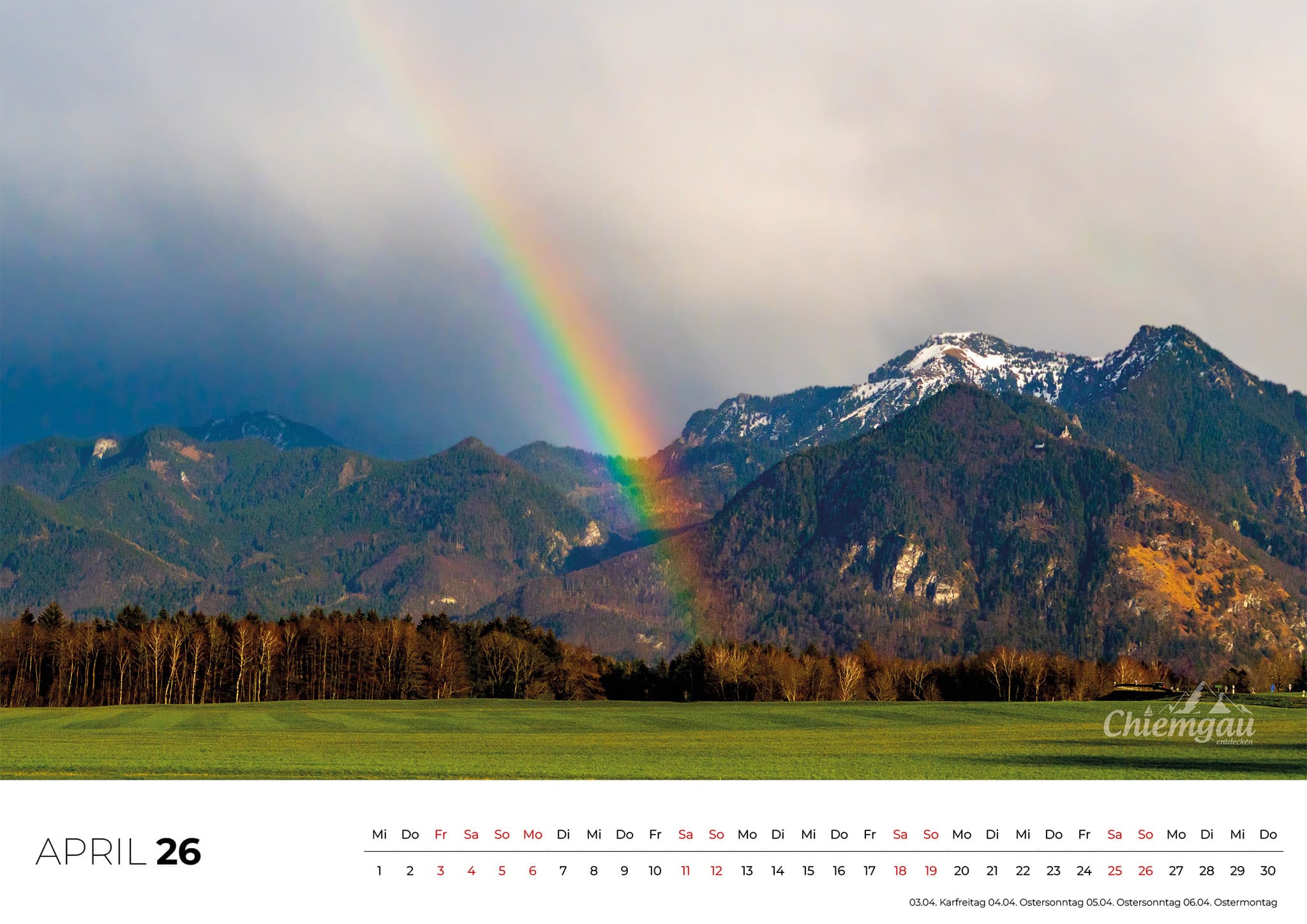Chiemgau-Kalender 2026 – Ein Jahr voller Bergmomente & Seenzauber – Bild 12