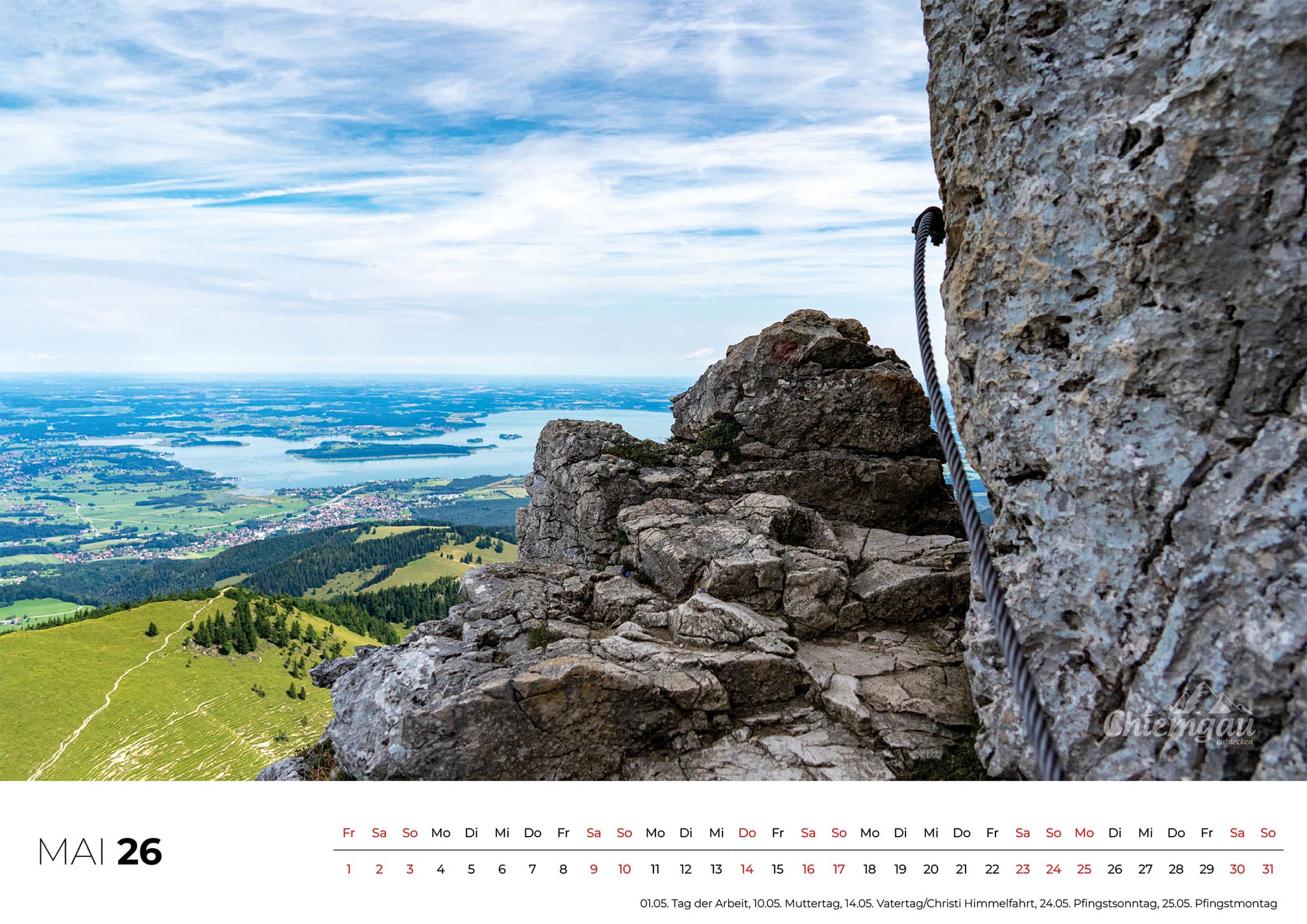 Chiemgau-Kalender 2026 – Ein Jahr voller Bergmomente & Seenzauber – Bild 11