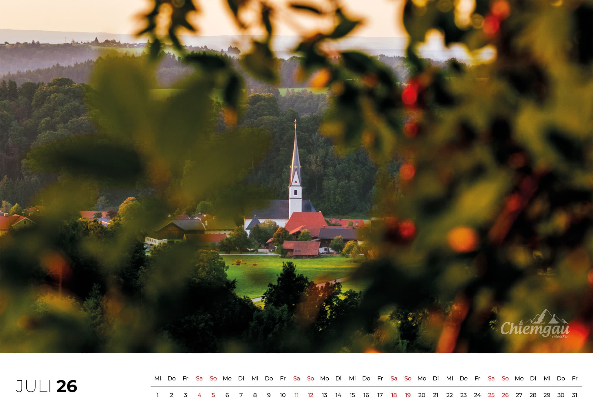 Chiemgau-Kalender 2026 – Ein Jahr voller Bergmomente & Seenzauber – Bild 9