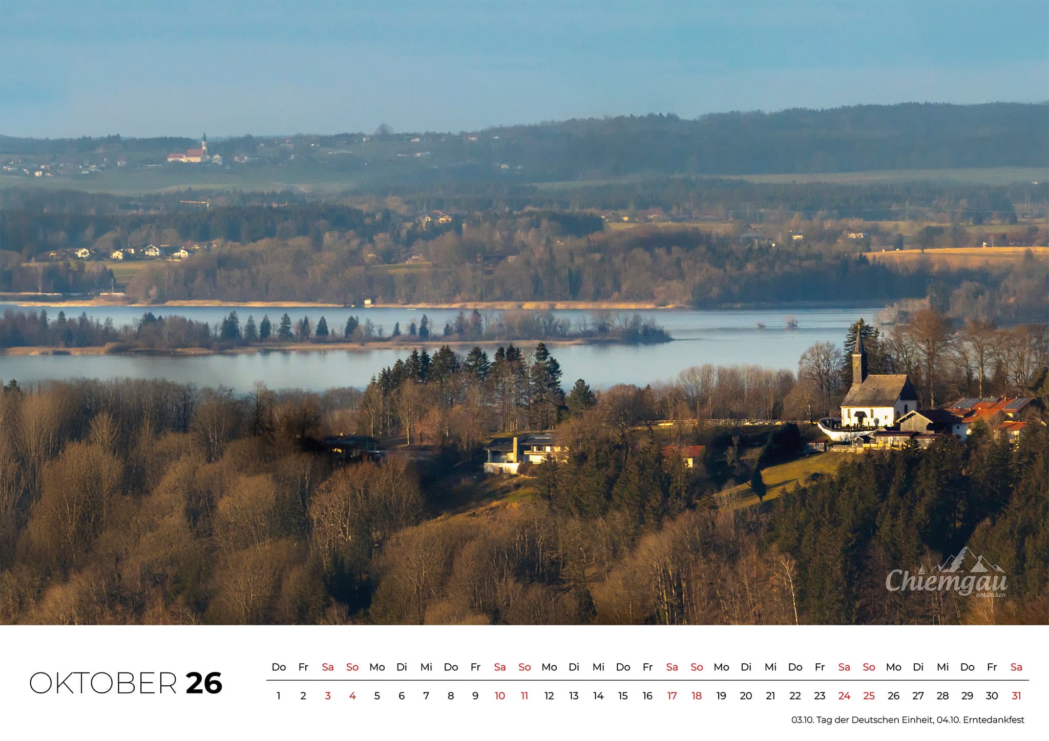 Chiemgau-Kalender 2026 – Ein Jahr voller Bergmomente & Seenzauber – Bild 6