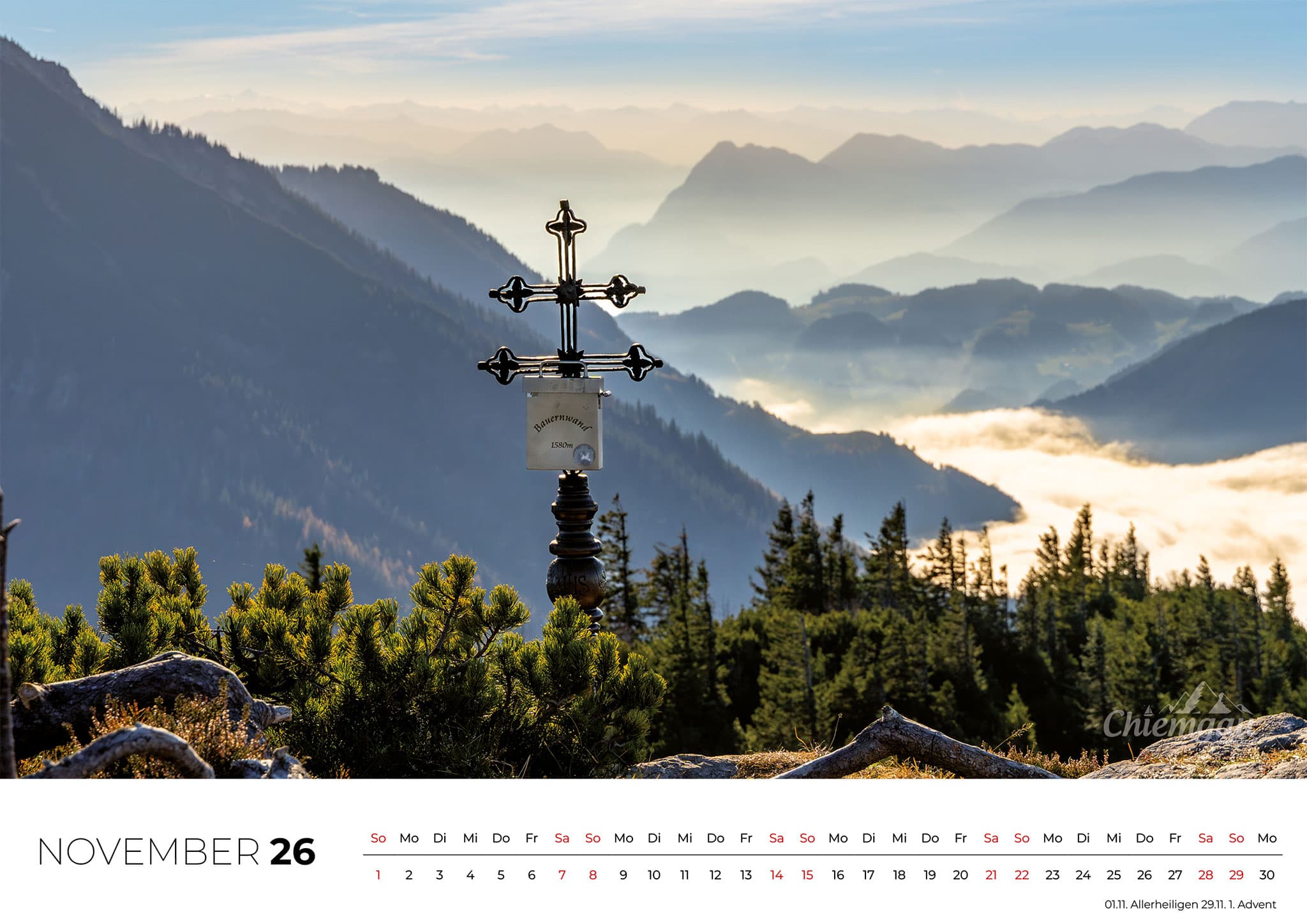 Chiemgau-Kalender 2026 – Ein Jahr voller Bergmomente & Seenzauber – Bild 5